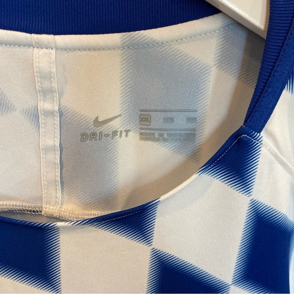 Nike Men's Chelsea Squad Top GX2 Whit Blue Practice jersey Size XXL Soccer - Picture 2 of 7